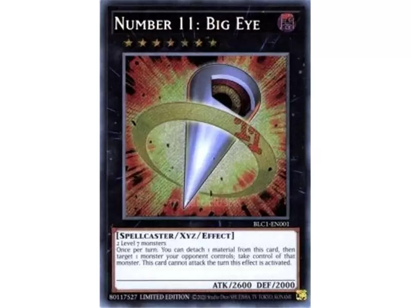 Number 11: Big Eye (Prismatic Secret Rare)