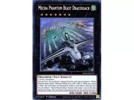 Mecha Phantom Beast Dracossack (Prismatic Secret Rare)