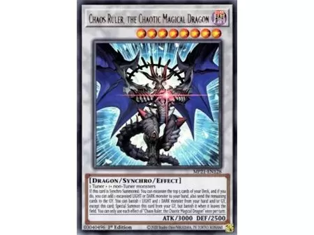 Chaos Ruler, the Chaotic Magical Dragon (Prismatic Secret Rare)