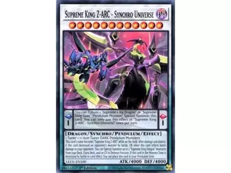Supreme King Z-ARC - Synchro Universe (Ultra Rare)