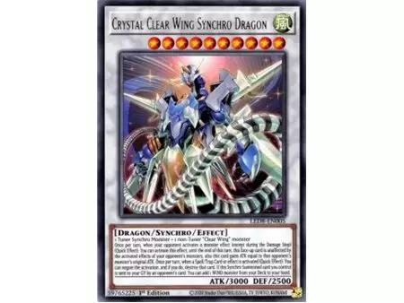 Crystal Clear Wing Synchro Dragon (Ultra Rare)