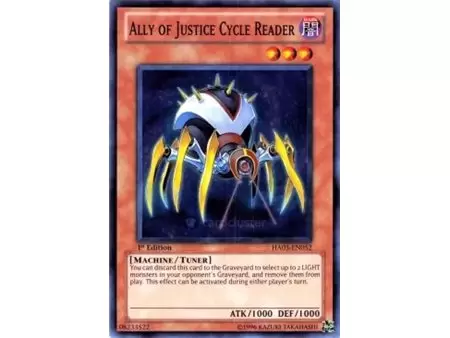 Ally of Justice Cycle Reader (Ultra Rare)