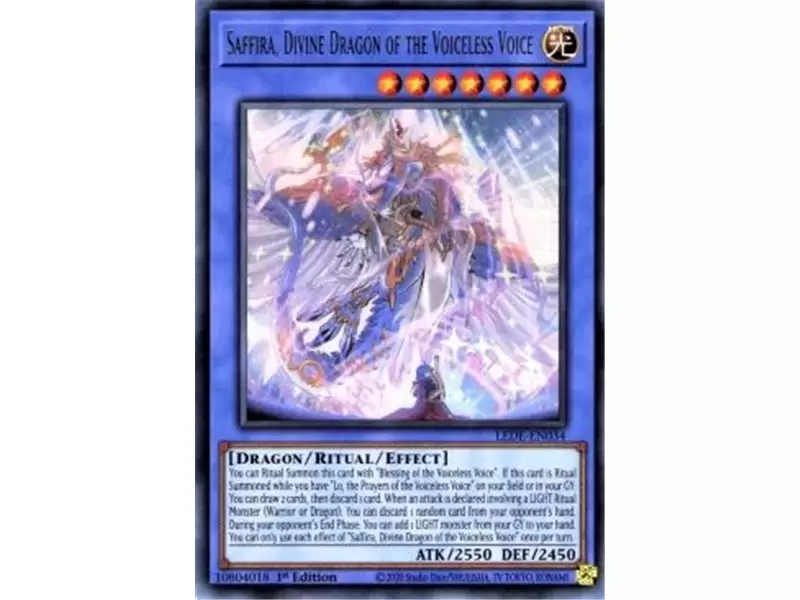 Saffira, Divine Dragon of the Voiceless Voice (Common)