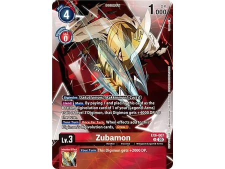 Zubamon (Versus Monster Legend Pack 2025)